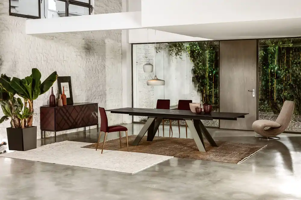Tavolo Celtis Ceramic allungabile T8084ALC Tonin Casa