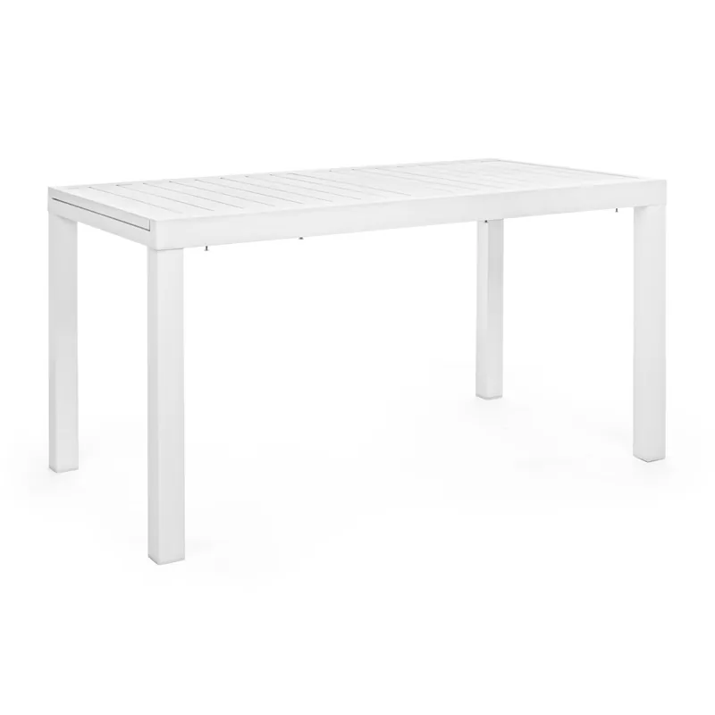 Tavolo Hilde 140-210x77 bianco Bizzotto