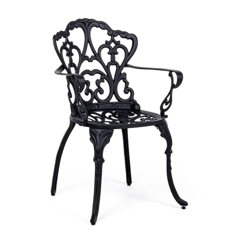 Sedia c-br Victoria antracite Bizzotto