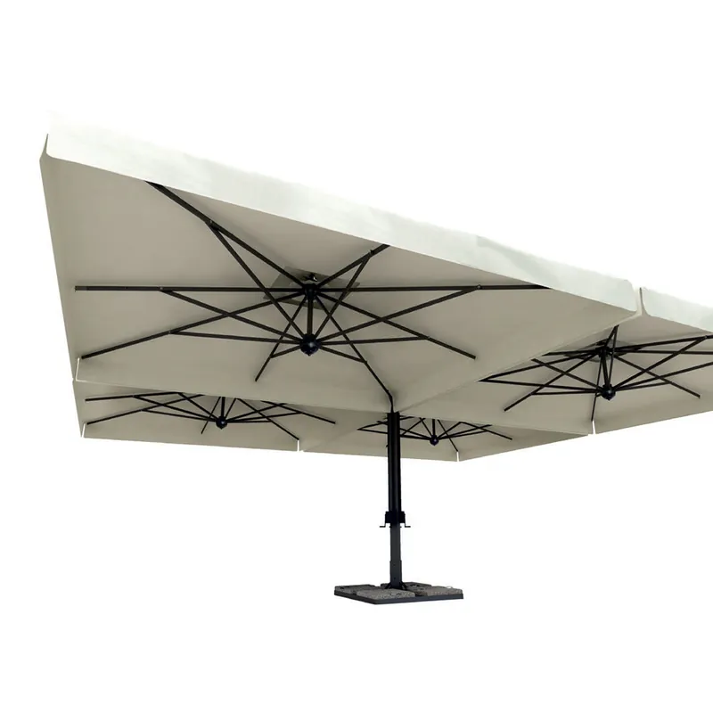 Ombrellone Alu Poker Dark 6x6 Scolaro
