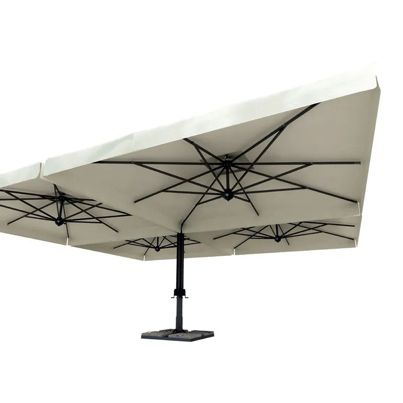 Ombrellone Alu Poker Dark 7x7 Scolaro