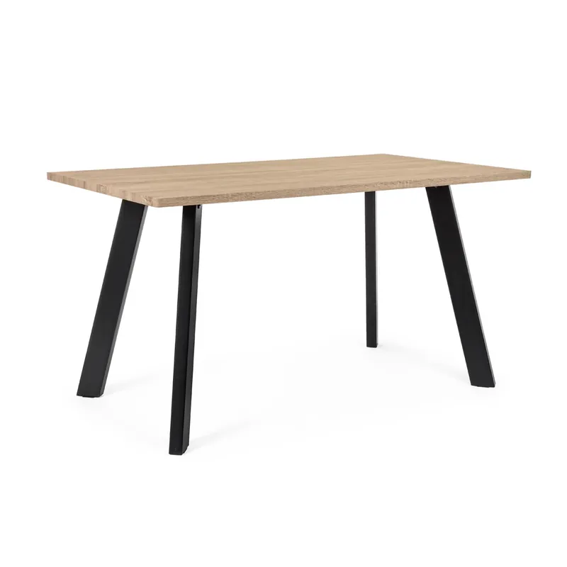 Tavolo Giant piano chiaro 140x80 Bizzotto