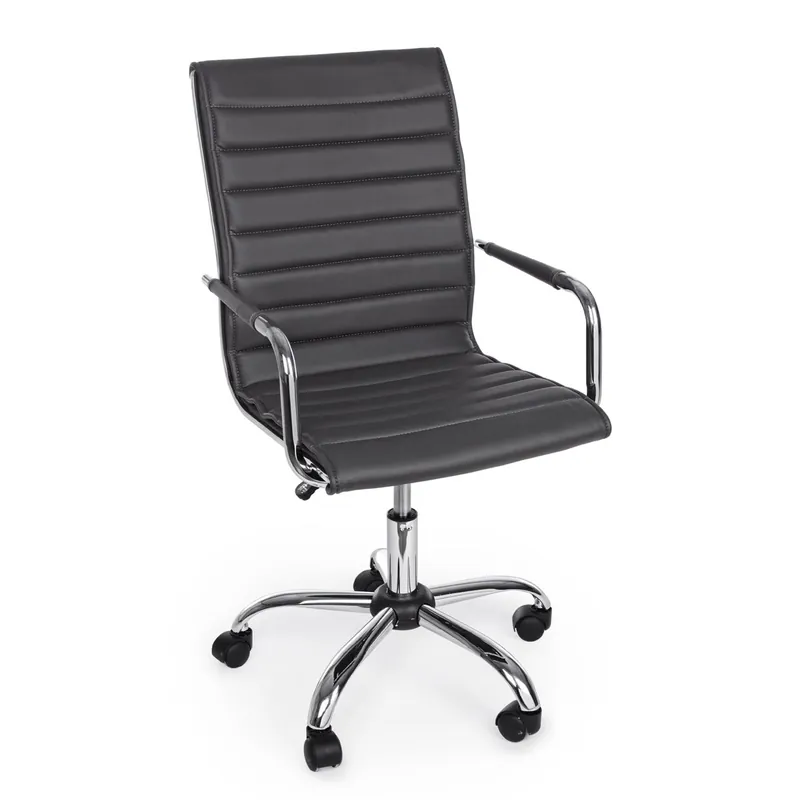 Poltrona ufficio c-br Perth grigio scuro Bizzotto
