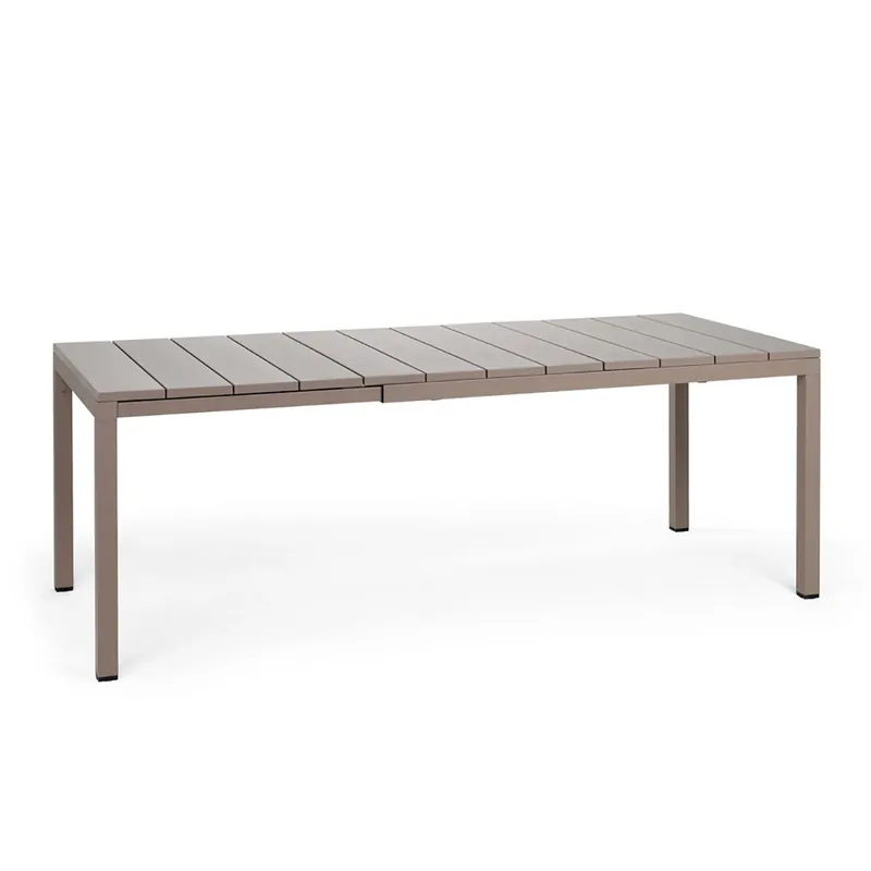 Tavolo Rio 140 Extensible tortora Nardi