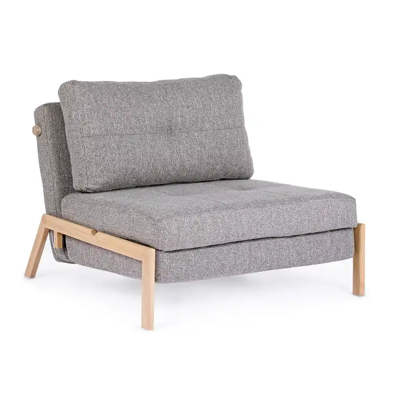 Divano letto 1p Hayden grigio Bizzotto