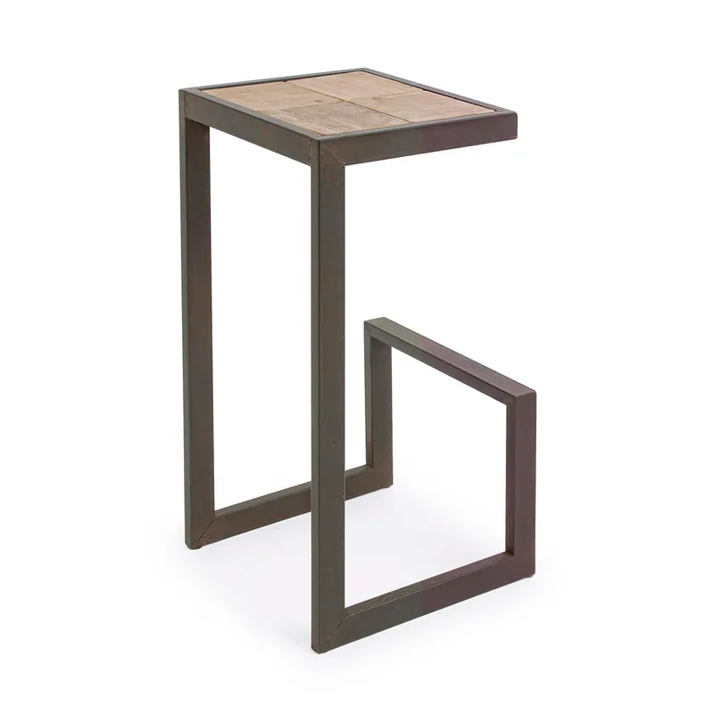 Sgabello bar Blocks H 70 Bizzotto