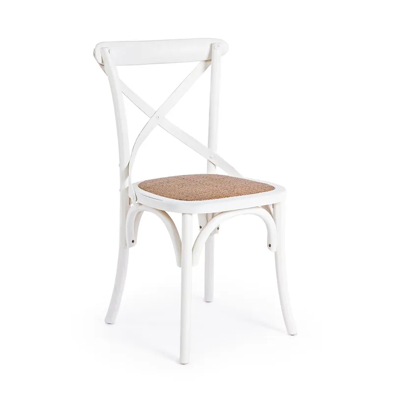 Sedia Cross bianco Bizzotto