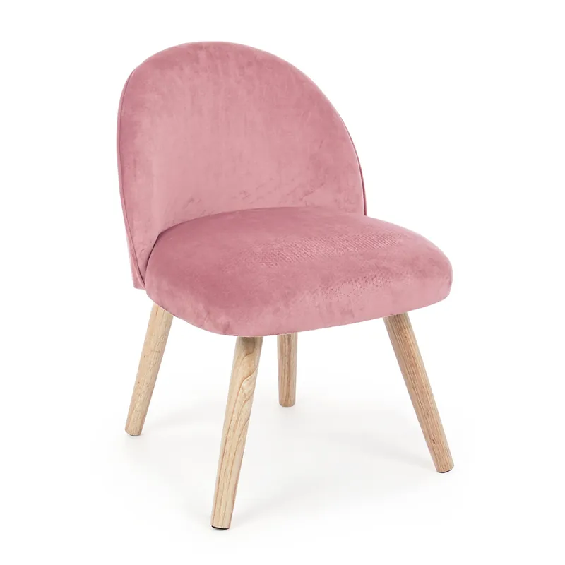Poltroncina Adeline rosa antik Bizzotto