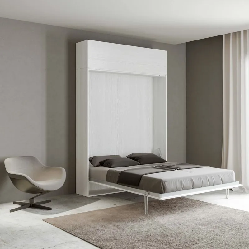 Letto matrimoniale Kentaro a scomparsa con pensile Itamoby