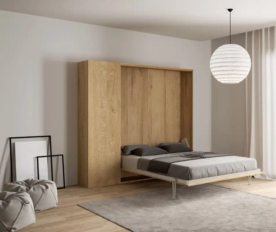 Letto matrimoniale Kentaro a scomparsa con colonna Itamoby