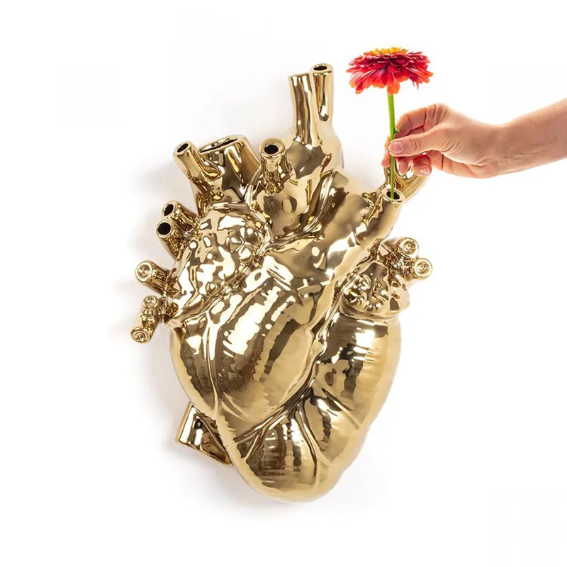 Love in Bloom Giant Gold Vaso Seletti Seletti