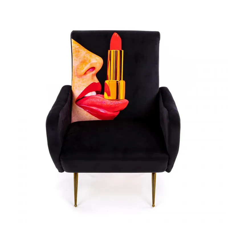 Poltrona Tongue Black Seletti Seletti