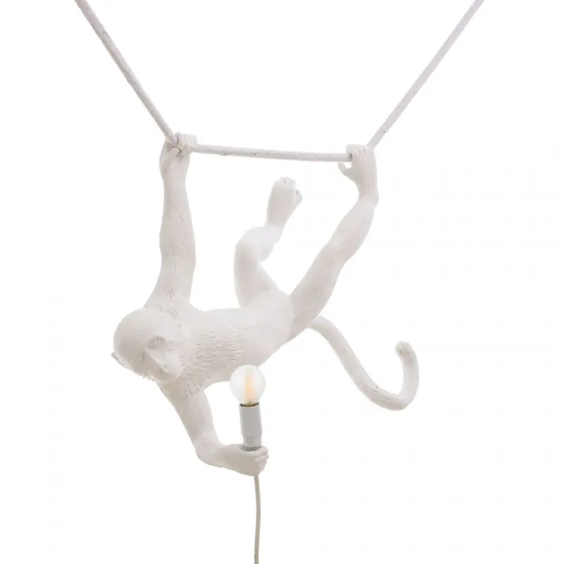 Monkey Lamp Swing White Seletti Seletti