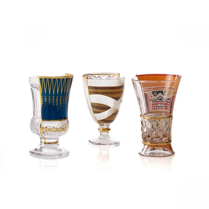 Hybrid Glasses Pannotia Set 3 bicchieri da cocktail Seletti Seletti