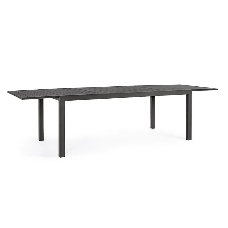 Tavolo allungabile Hilde 200-300x100 antracite Bizzotto