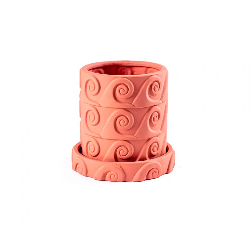 Magna Graecia Vaso in terracotta Onda Seletti