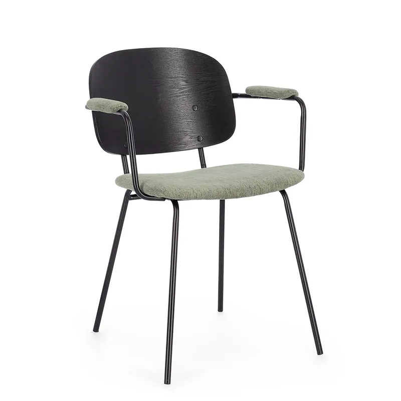 Sedia Sienna verde Bizzotto