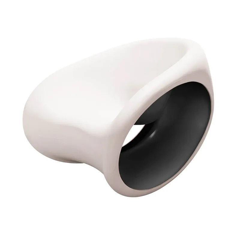 Driade MT3 Poltrona bianco, sabbia e nero Driade