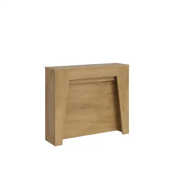 Consolle allungabile 90x25/211 cm DEVA Quercia Natura allunghe interne