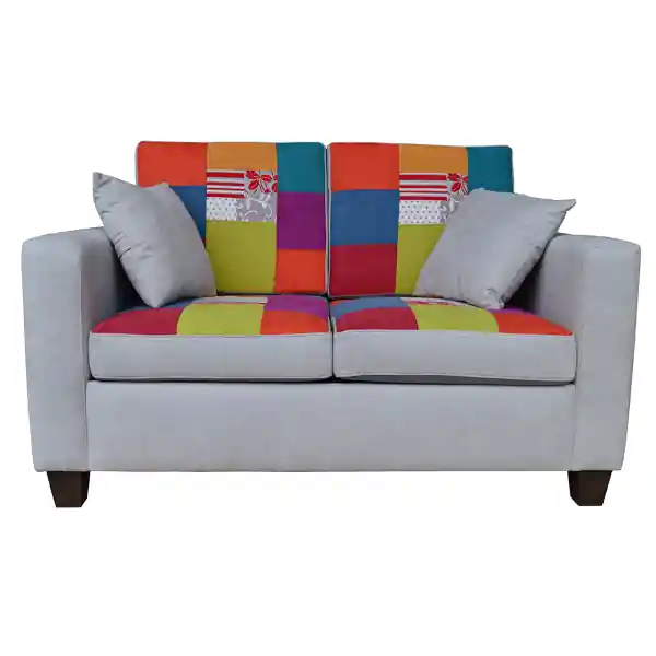 Divano 2 posti in tessuto Patchwork 142 cm - made in italy ASIA