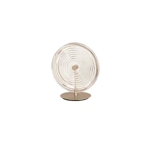 Lumetto LED da tavolo JOKEY in vetro decorato Trasparente 30x33 cm