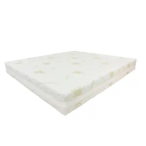 Materasso 120x190 CM sfoderabile MAGIC24 in memory tessuto Aloe Vera