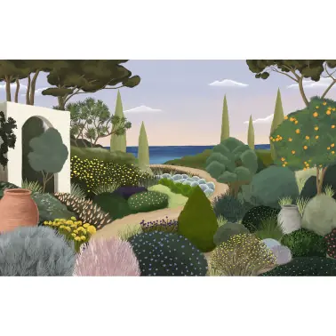 Jardin Mediterraneen DOM3011