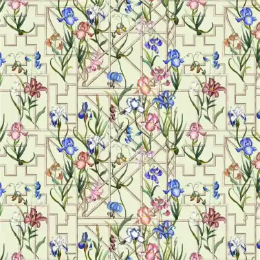 Fretwork Garden Citron FCL7070-03