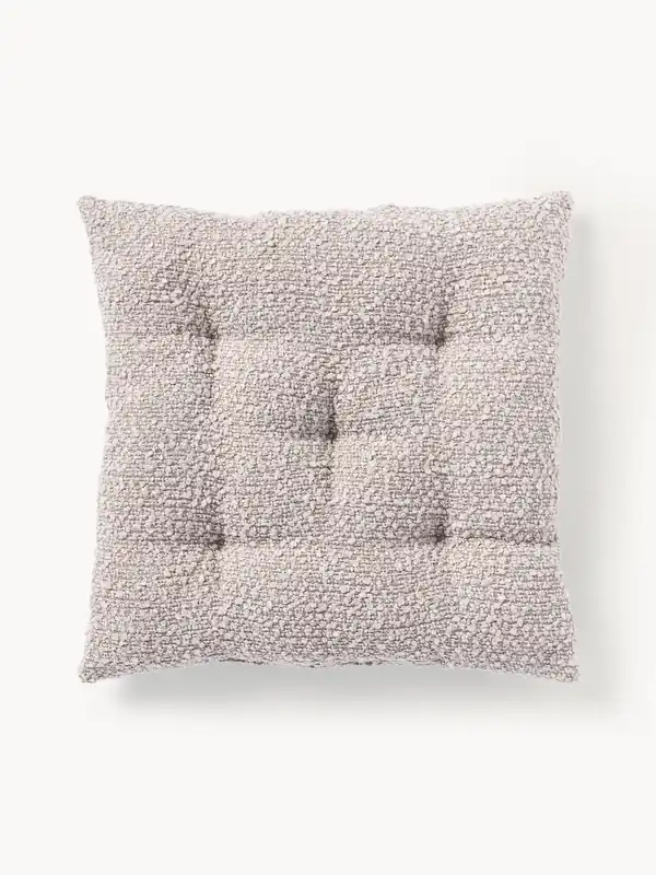 Cuscino sedia in bouclé Bellamie