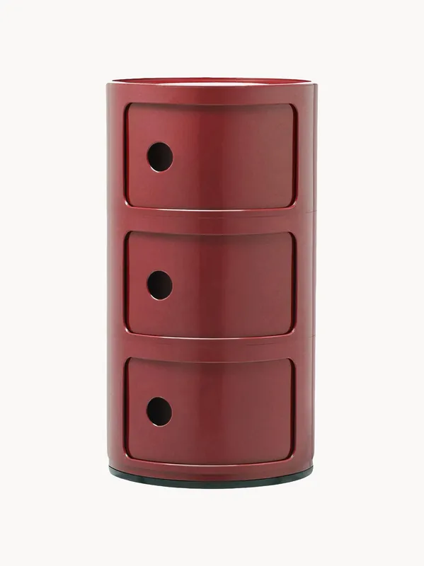 Contenitore di design con 3 cassetti Componibili, alt. 59 cm