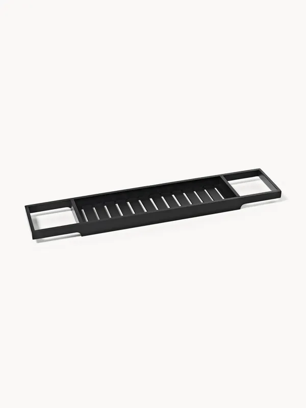 Portaoggetti per vasca da bagno in bambù Kit
