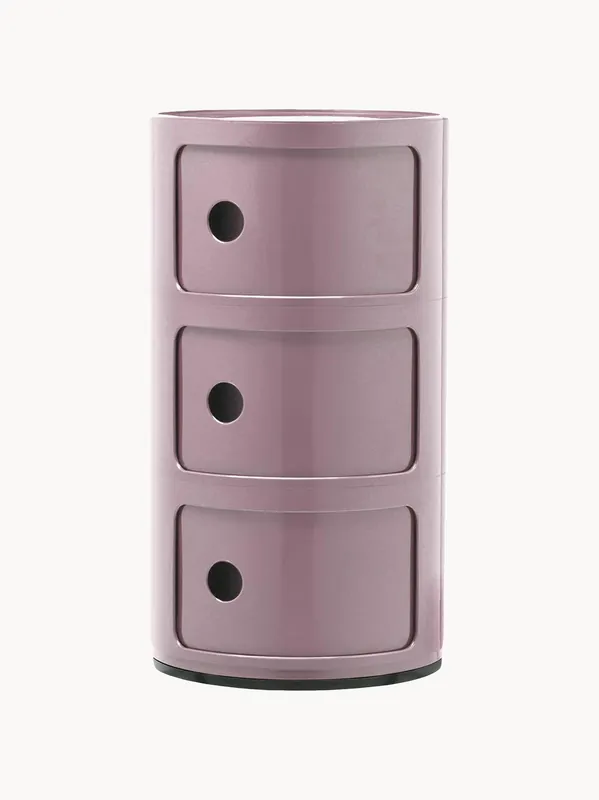 Contenitore di design con 3 cassetti Componibili, alt. 59 cm