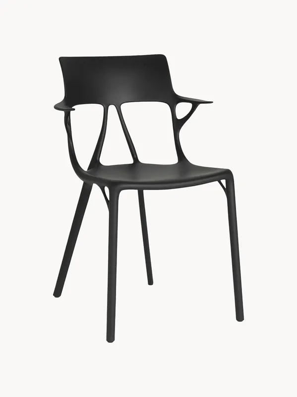 Set di 2 sedie da giardino con braccioli A.I.