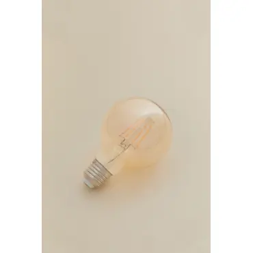 Lampadina LED vintage E27 dimmerabile, globo sfumato
