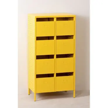 Cassettiera 50x30 cm in acciaio Abël