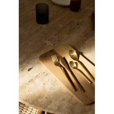 Set di posate 16 pezzi in acciaio inox Dana