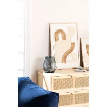 Quadro decorativo 40x60 cm in legno di pino Tafari
