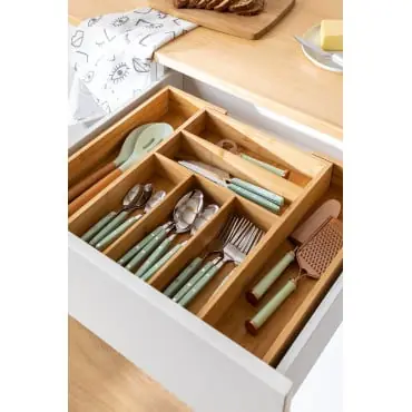 Keon portaposate estensibile in bambù