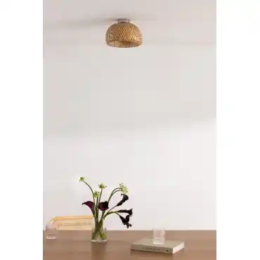 Plafoniera da soffitto in bambù Taumper