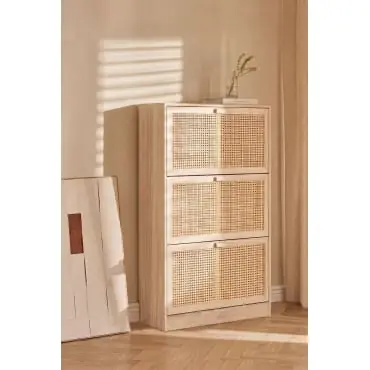 Scarpiera in legno Ralik