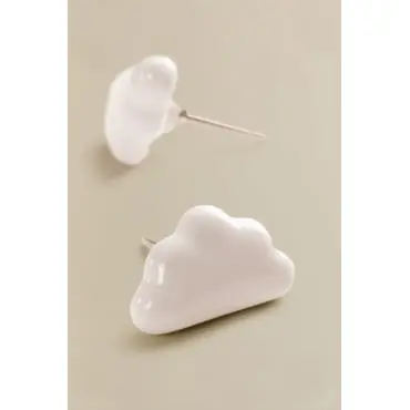 Set da 2 maniglie in ceramica Nube Kids