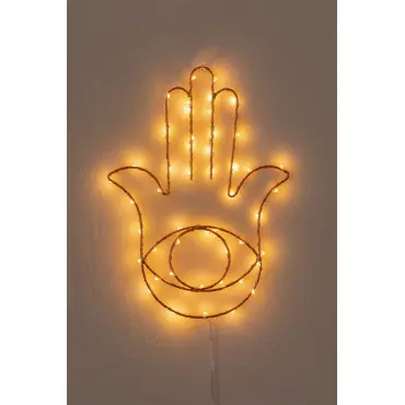 Figura decorativa con luci LED Yamsa