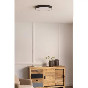 Plafoniera da soffitto LED rotonda Ø40 cm in ferro Cosmin