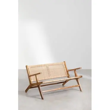 Panca 120 cm in legno di teak Catua