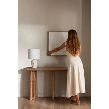 Consolle ingresso in legno di acacia Ambyl