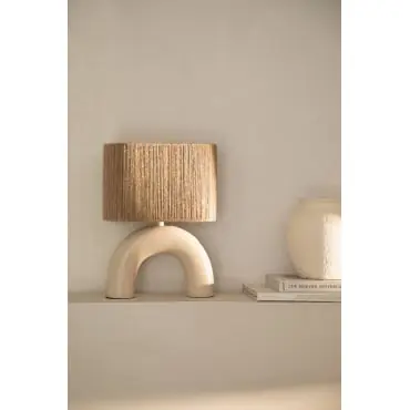 Lampada da tavolo in ceramica Finley