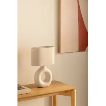Lampada da tavolo in ceramica Katy