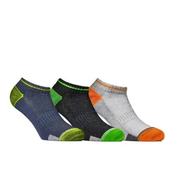 Calza fantasmino Daring WRK n.43/46 fluo traspirante 3 paia