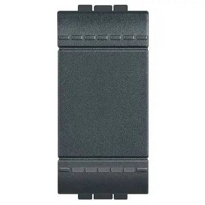Deviatore unipolare Bticino living light 1p 16 a 230 v antracite