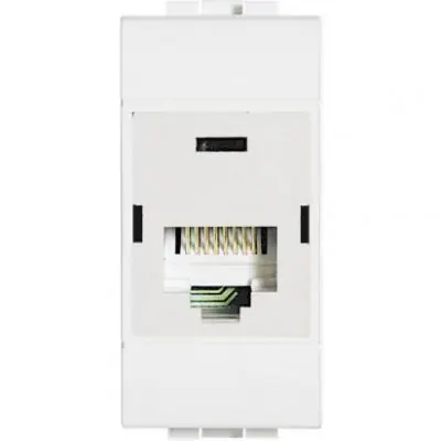 Connettore ll rj45 Bticino 5e bianco
